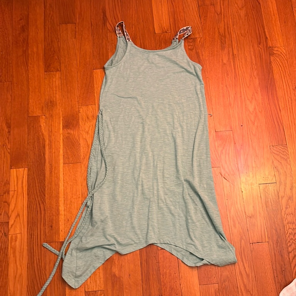 Teal summer dress